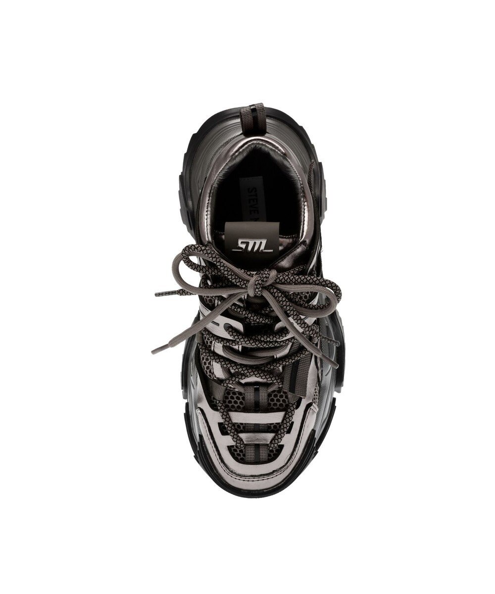STEVE MADDEN KINGDOM ボリュームソールダブルレースアップスニーカー 
