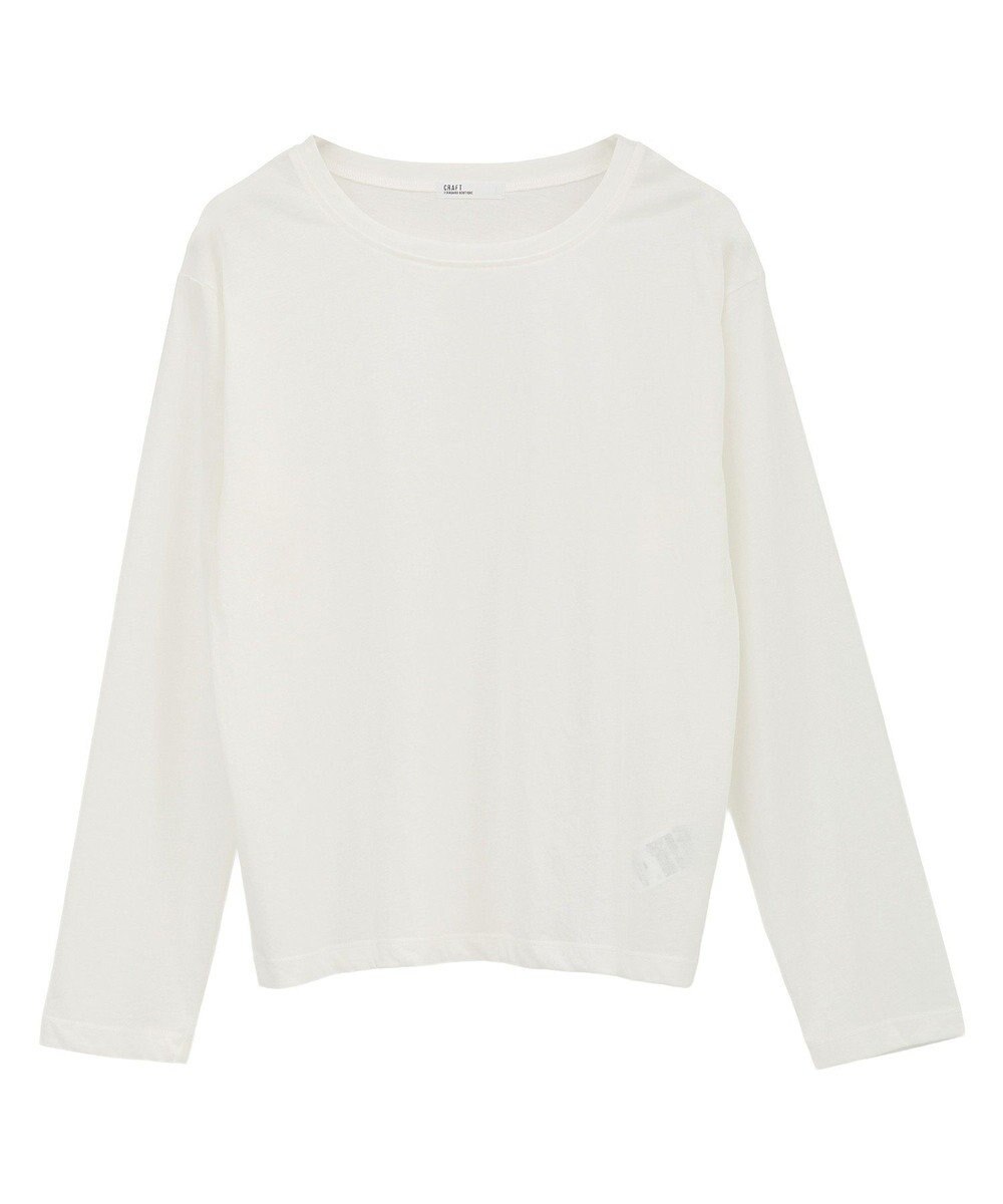 CRAFT STANDARD BOUTIQUE シアー天竺プルオーバー 