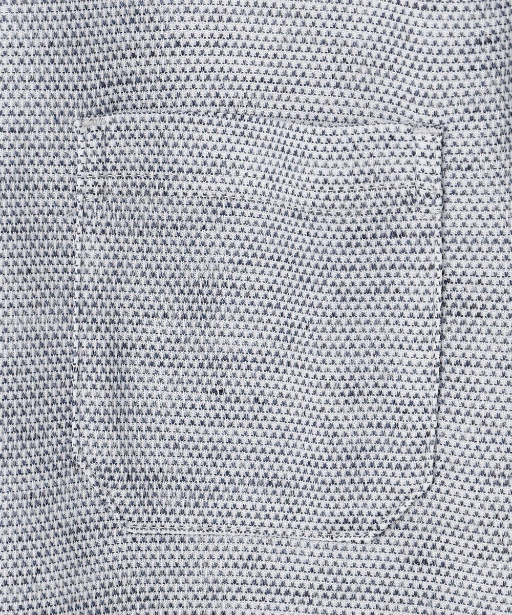 JOSEPH ABBOUD  【フランス産リネン×日本の技術・清涼感】ノルマンディリネントップジャージ ジップ ポロシャツ 