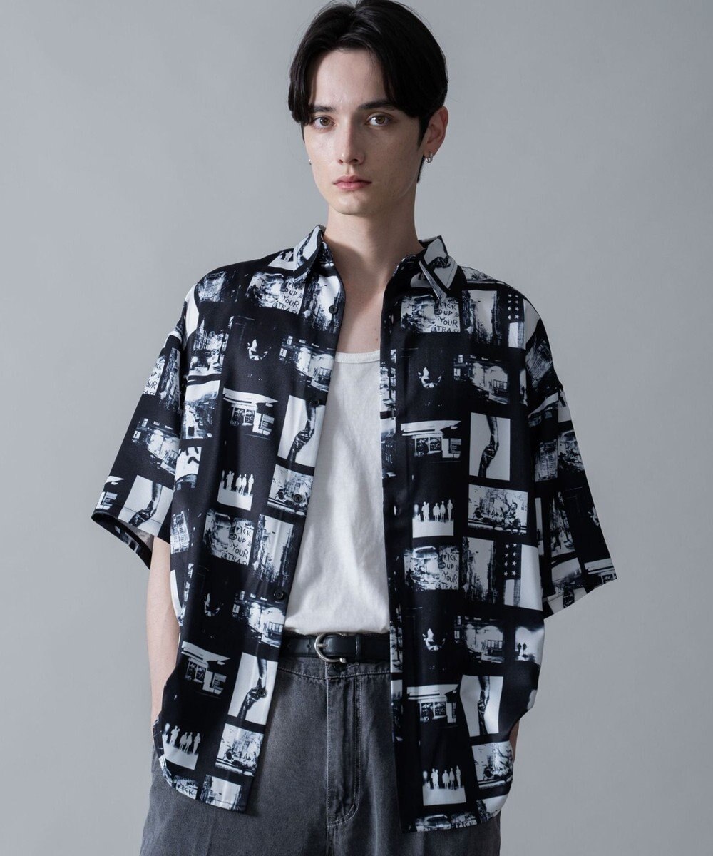 WEGO アムンゼンパターンBIGシャツ（SS） 