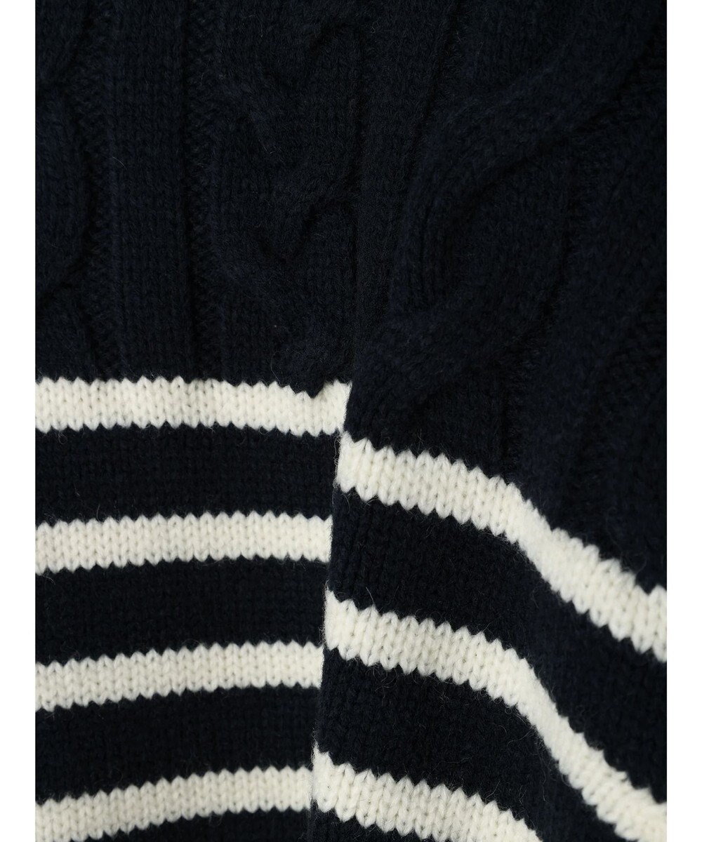 CRAFT STANDARD BOUTIQUE ケーブル×ボーダードッキングプルオーバー 