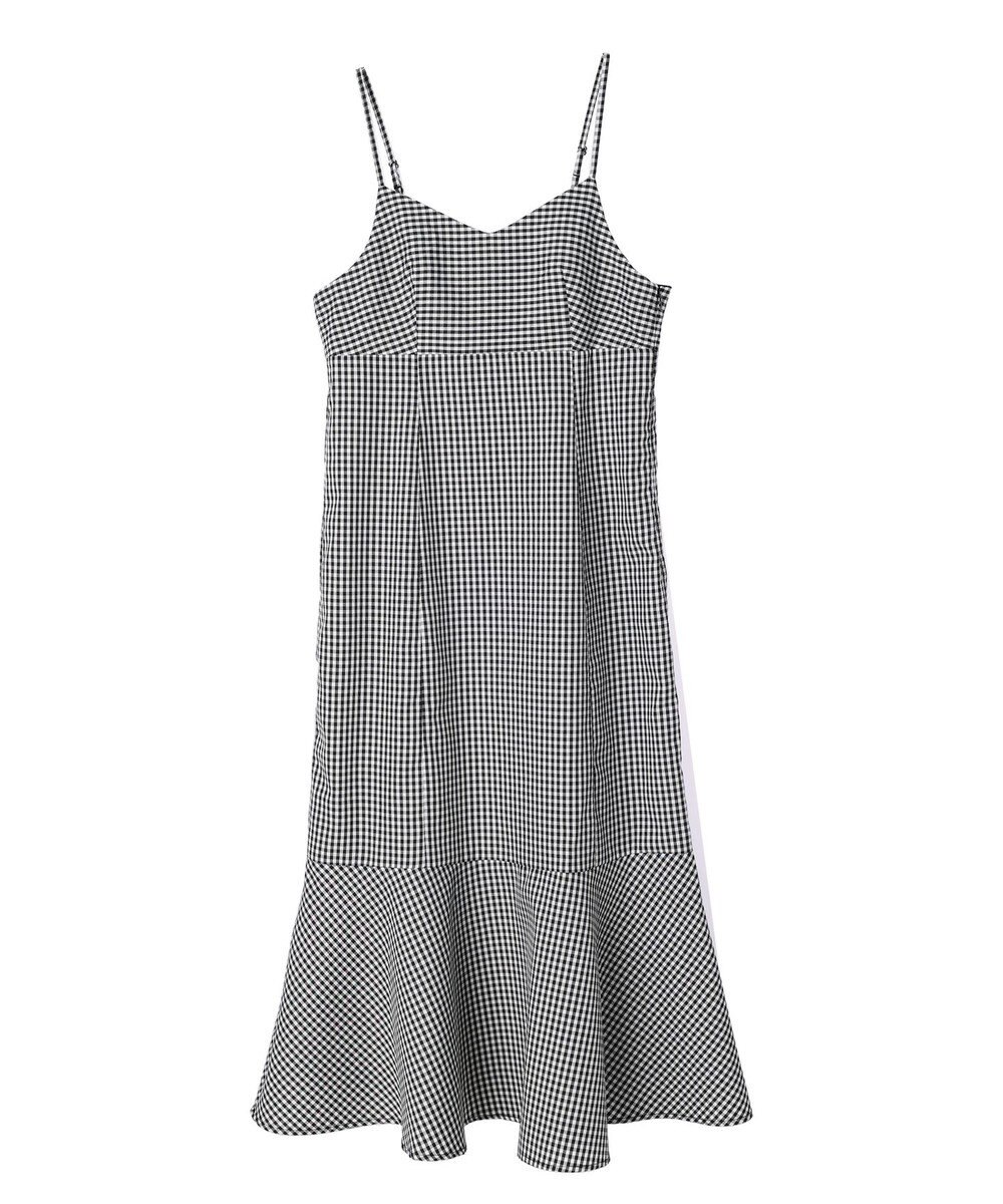 earth music&ecology チェックマーメイドキャミワンピース 