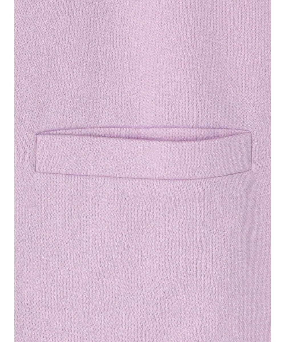 Green Parks 裏起毛ミディ丈ドットボタンカーディガン 