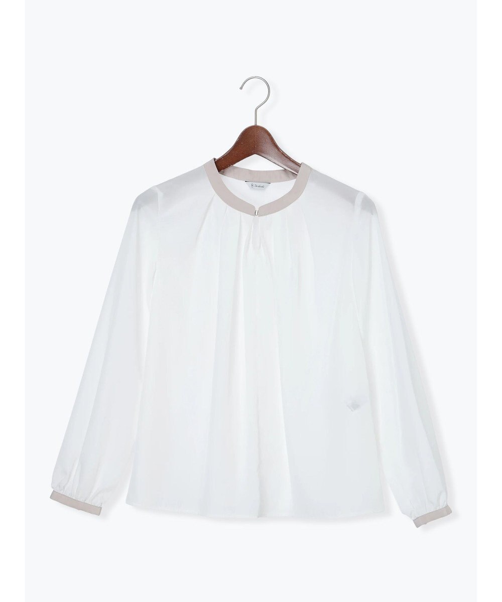 Te chichi スクエアチャームフロントタックブラウス 