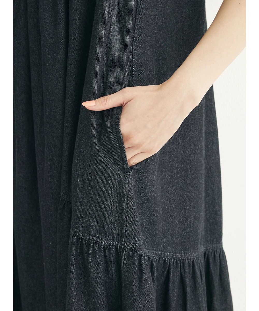 Green Parks ■ＥＳＣＡＲ　デニムピンタックワンピース 