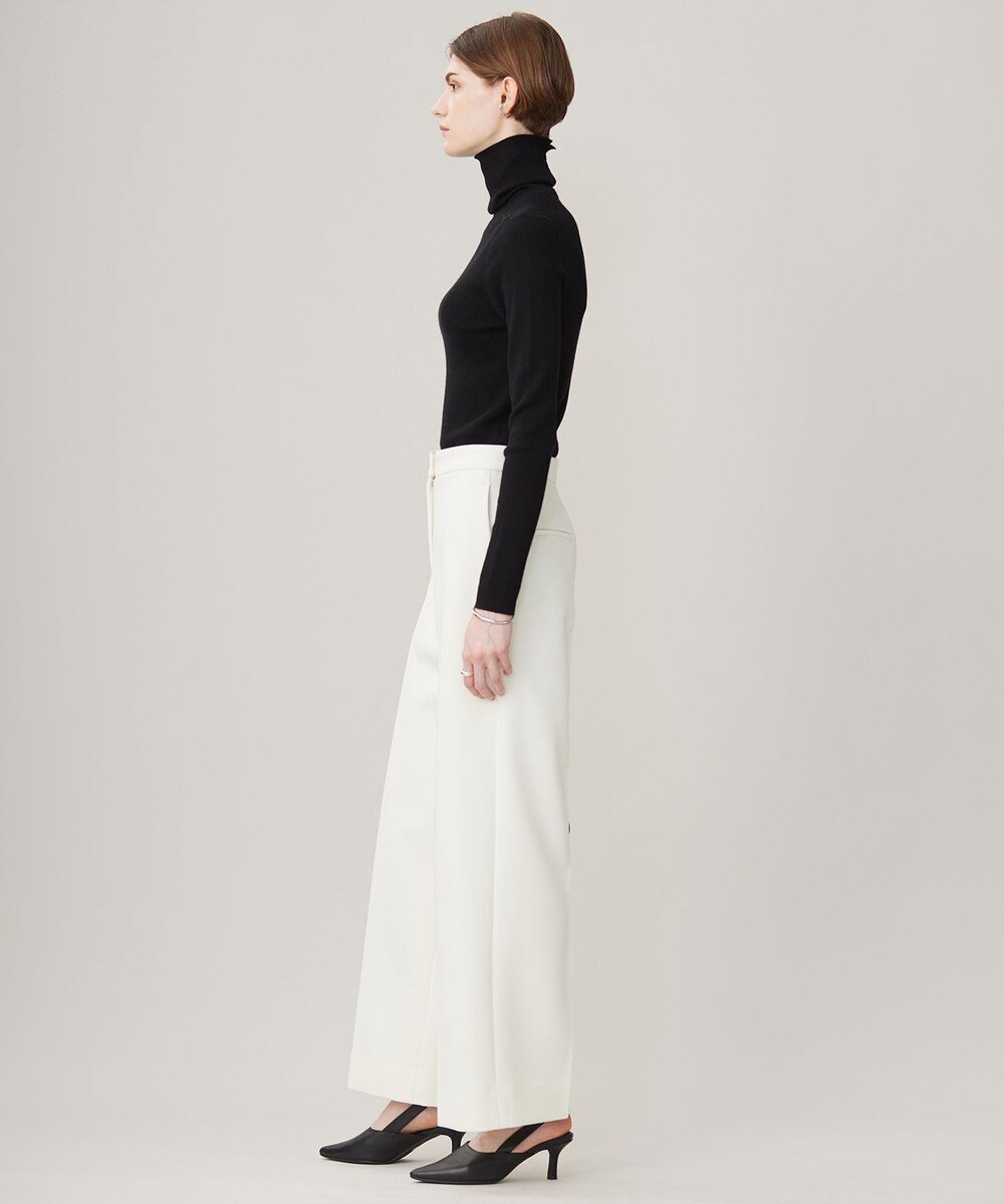 ICB 【洗える】 Peツイルダウンファブリック ワイドパンツ 