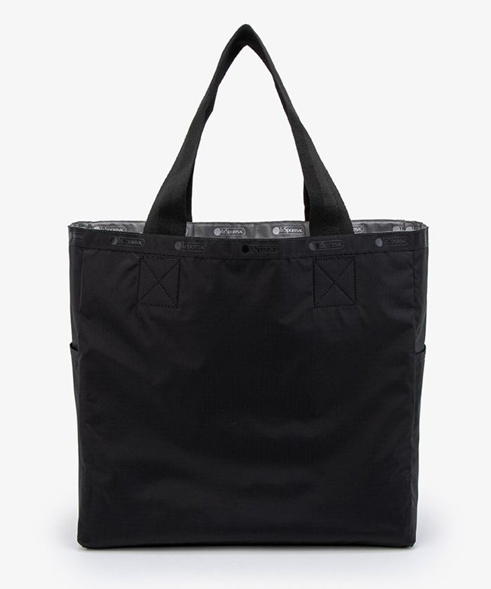 LeSportsac LG REVERSIBLE TOTE/ガンメタル/ブラックソリッド 