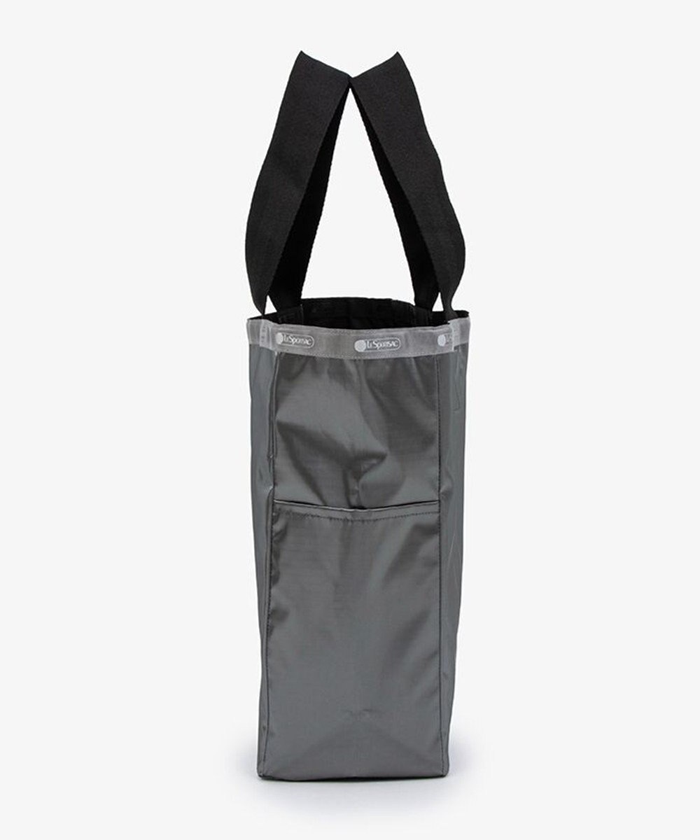 LeSportsac LG REVERSIBLE TOTE/ガンメタル/ブラックソリッド 