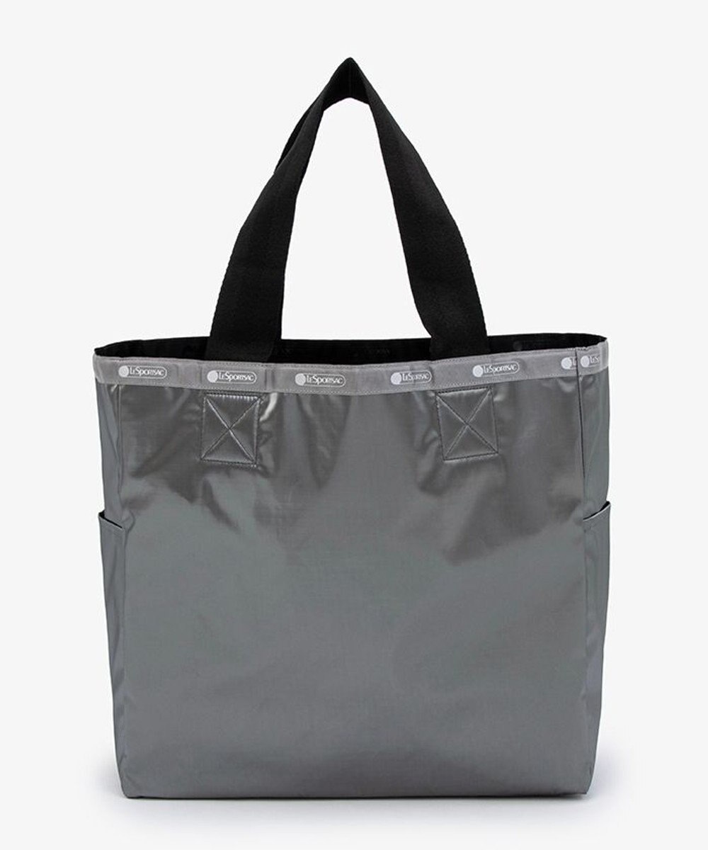 LeSportsac LG REVERSIBLE TOTE/ガンメタル/ブラックソリッド 