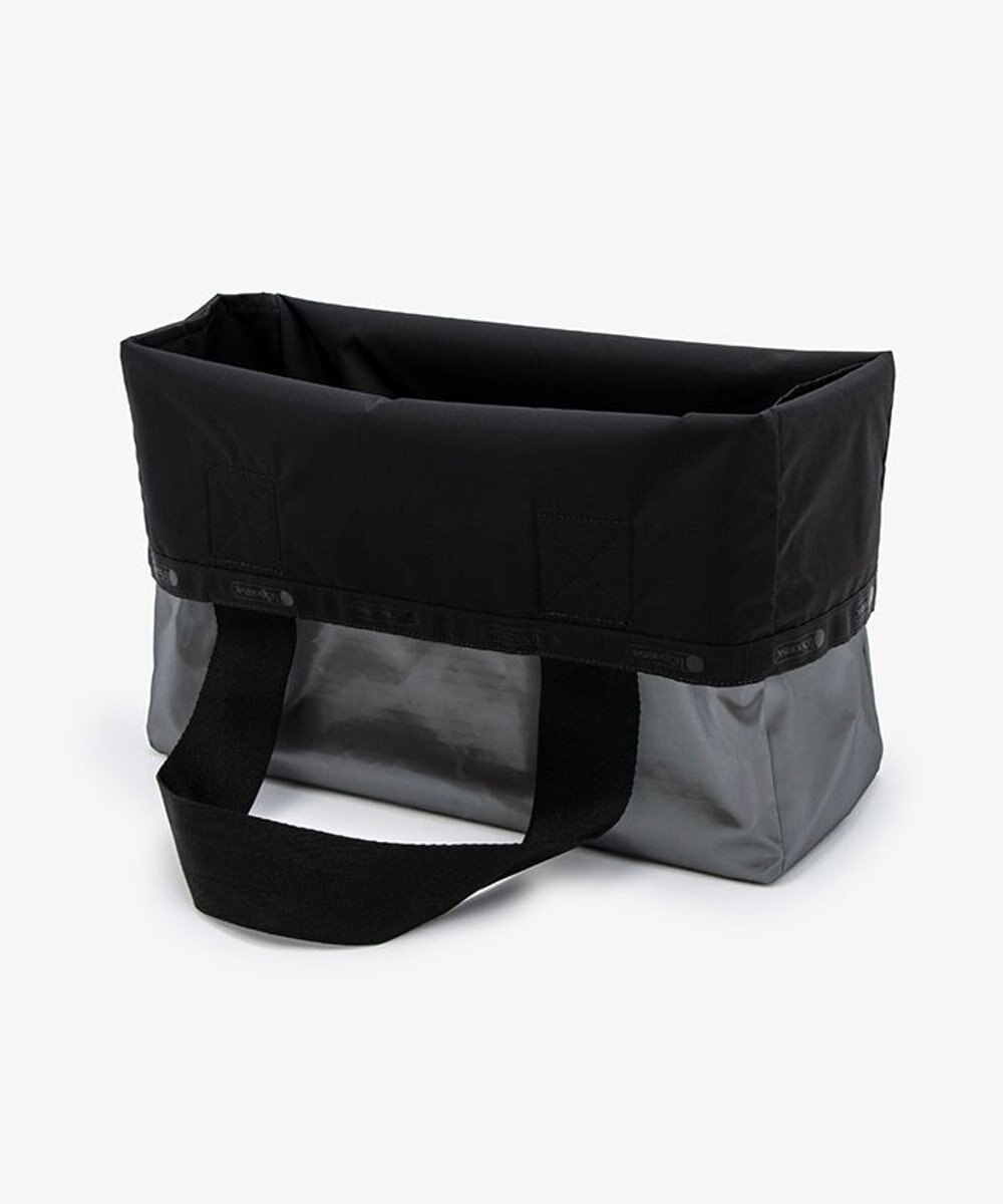 LeSportsac LG REVERSIBLE TOTE/ガンメタル/ブラックソリッド 