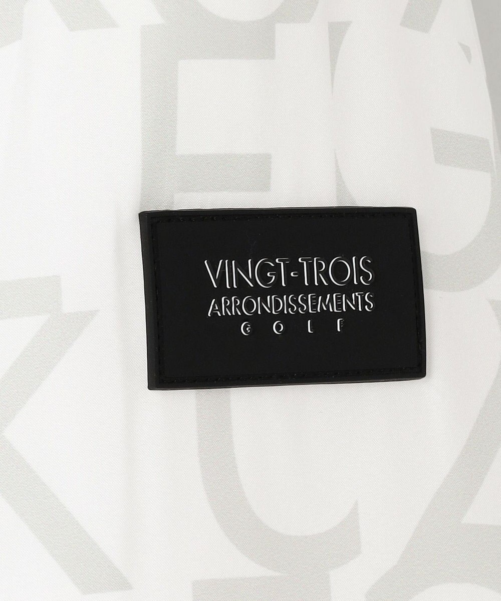 23区GOLF 【MEN】ロゴグラフィック中綿ブルゾン 