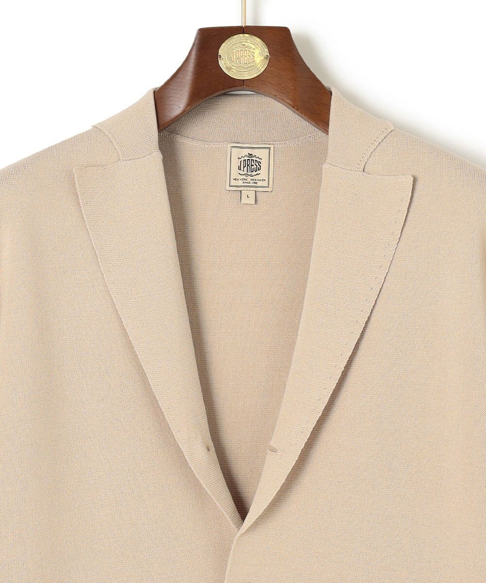 J.PRESS MEN 【WEB・一部店舗限定】ミラノリブ ニットジャケット 