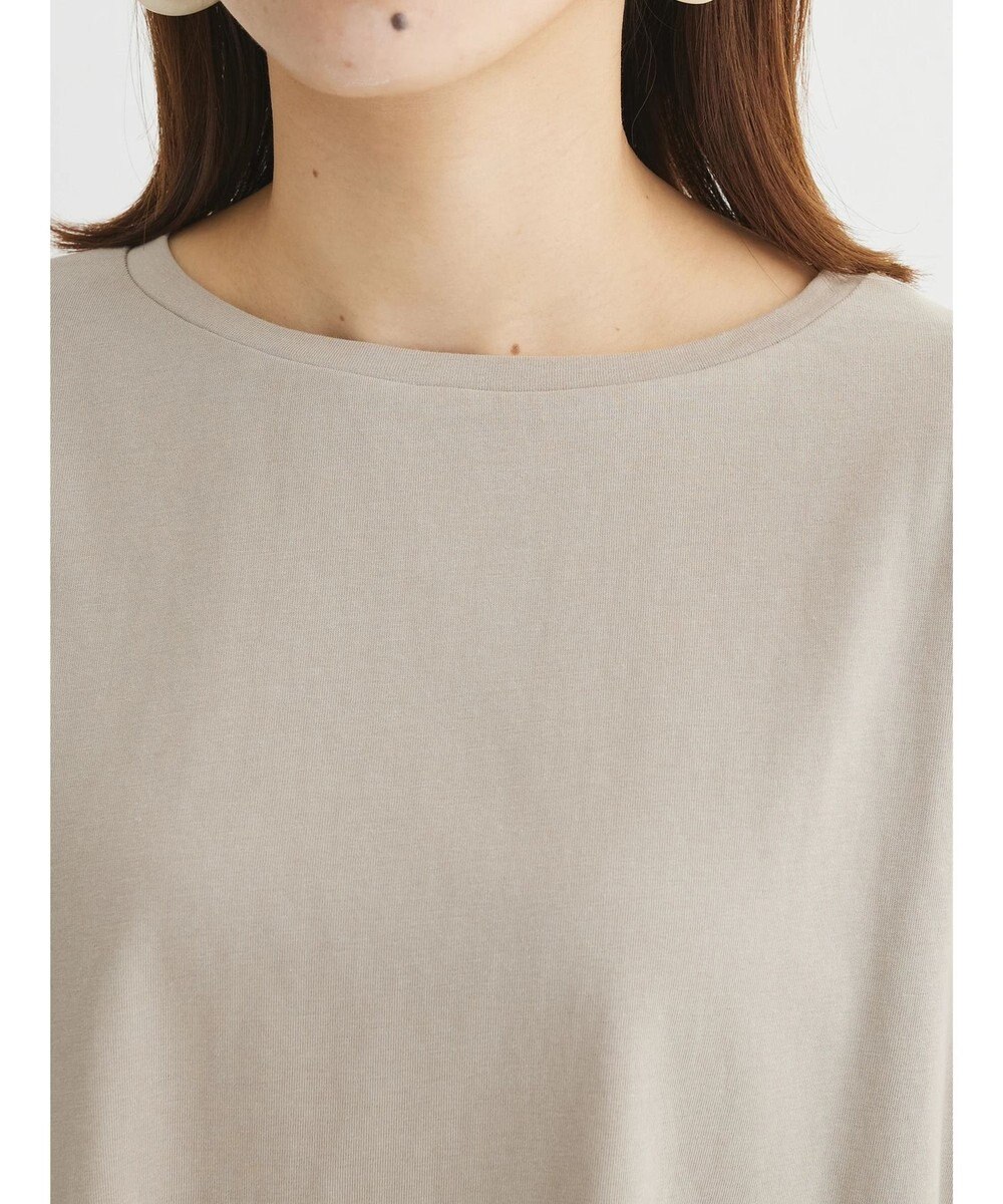 Green Parks 冷っとすずやか　ドルマンカット５分袖プルオーバー 