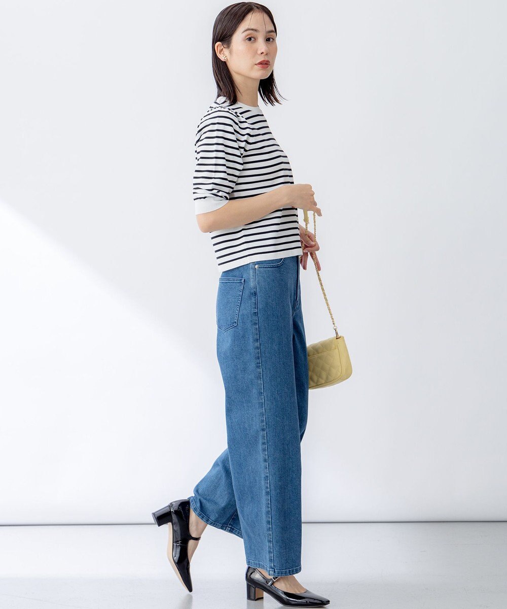 組曲 フラワーメタル ニットTシャツ 