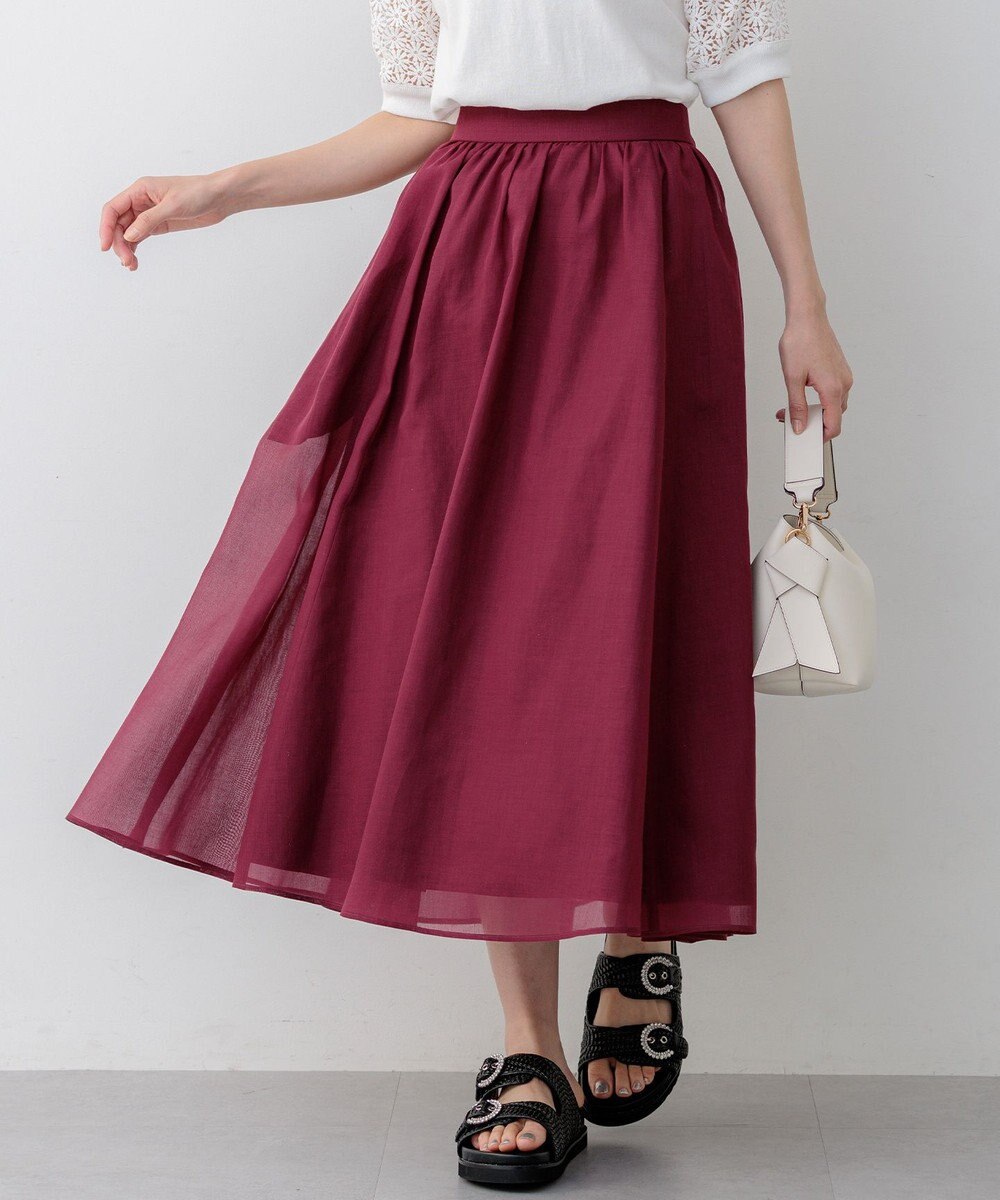 組曲 S 【先行予約】カラーボイル スカート 
