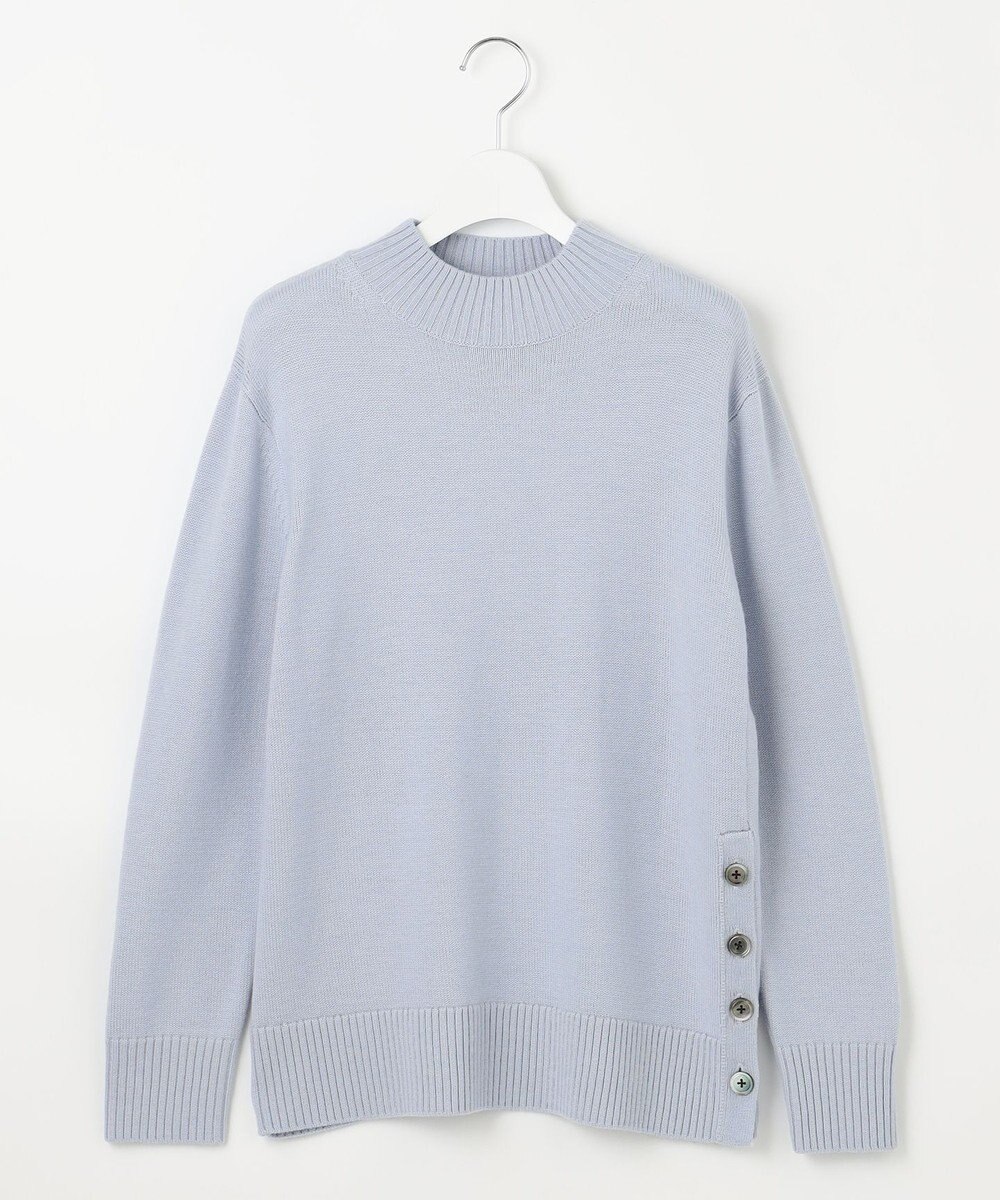 J.PRESS LADIES S 【WEB限定カラーあり・洗える】CLEAR WOOL BLEND ニット 【WEB限定】ライラックブルー系