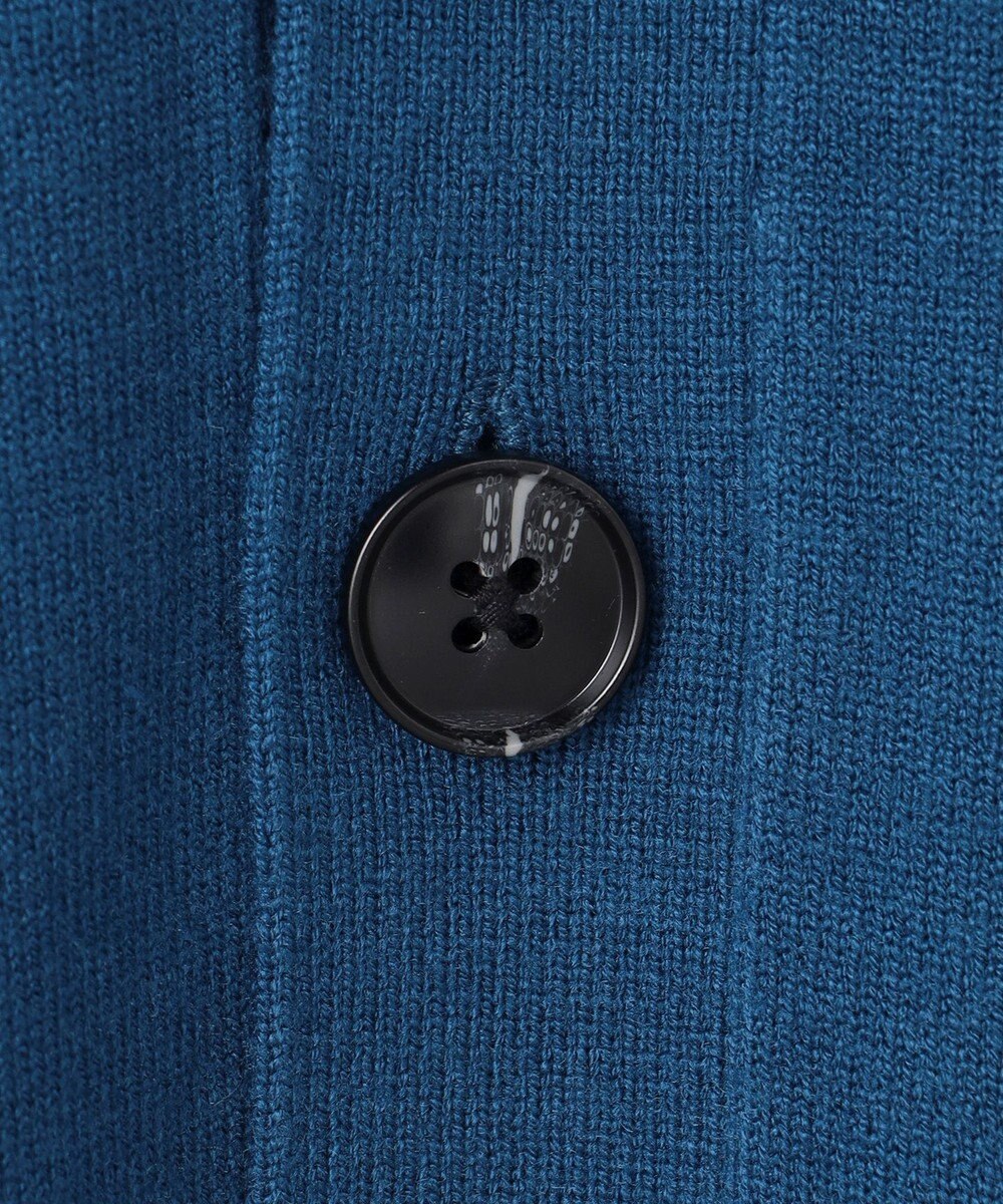 UNFILO MENS 【OCEANS YouTube 掲載/男女兼用】スムースシルキーニット カーディガン 