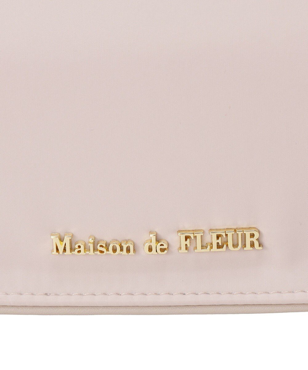Maison de FLEUR 撥水加工マルチポケットキャリーオンバッグ 