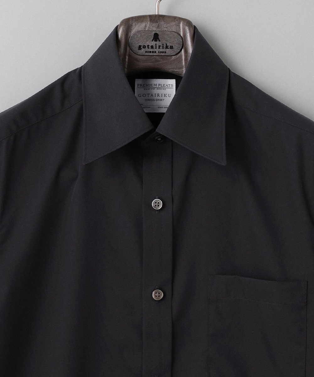 GOTAIRIKU 【形態安定】PREMIUMPLEATS_レギュラーカラー 通年ドレスシャツ 