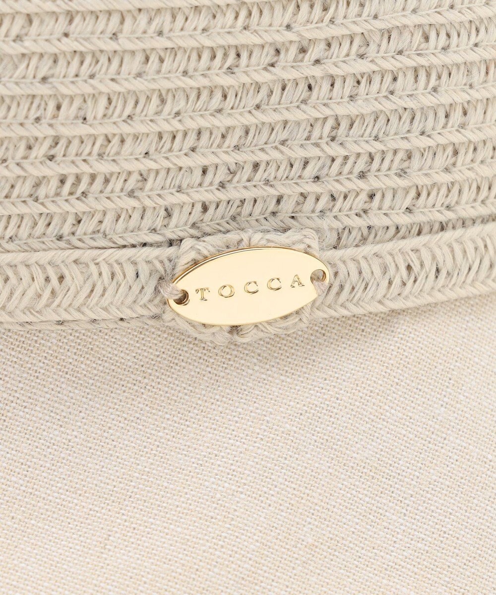 TOCCA 【UV99%以上カット・吸水速乾・抗菌防臭・洗える・サイズ調整可】BRAID COMBI HAT ハット 