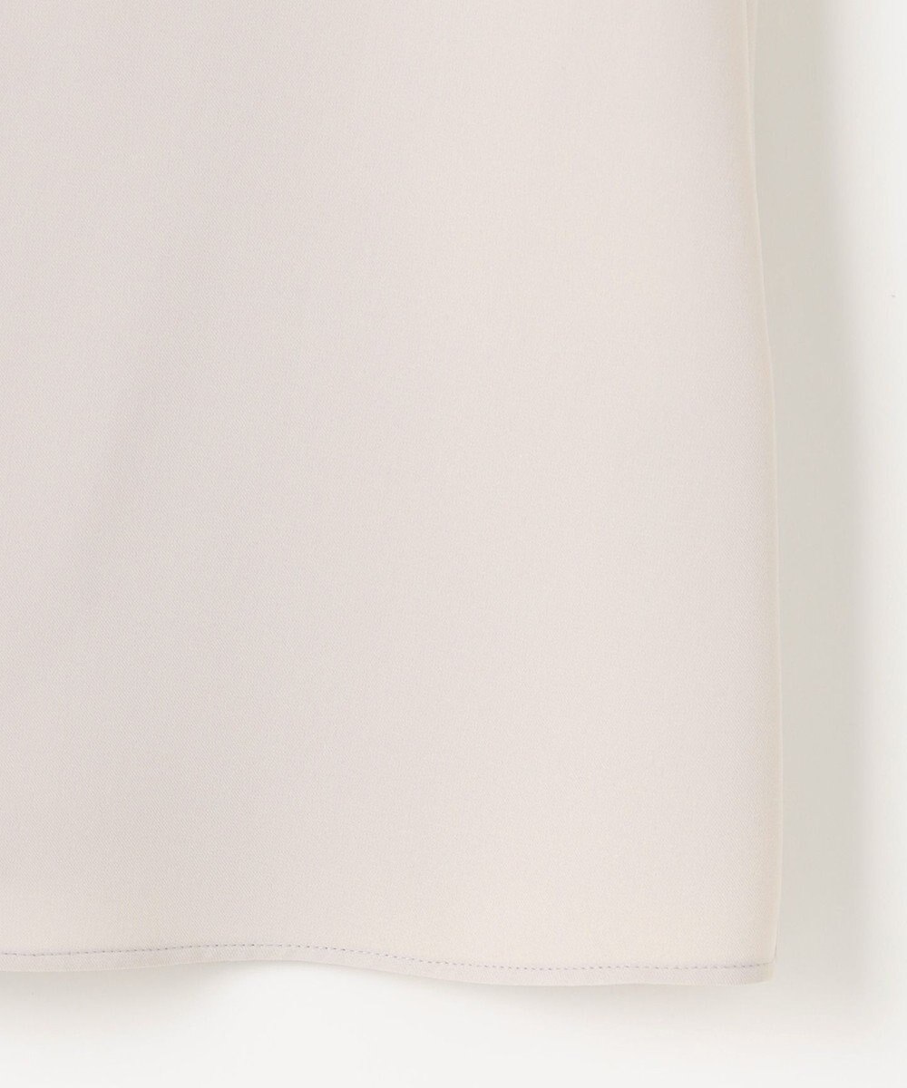 自由区 【洗える】ライトサテン ブラウス 