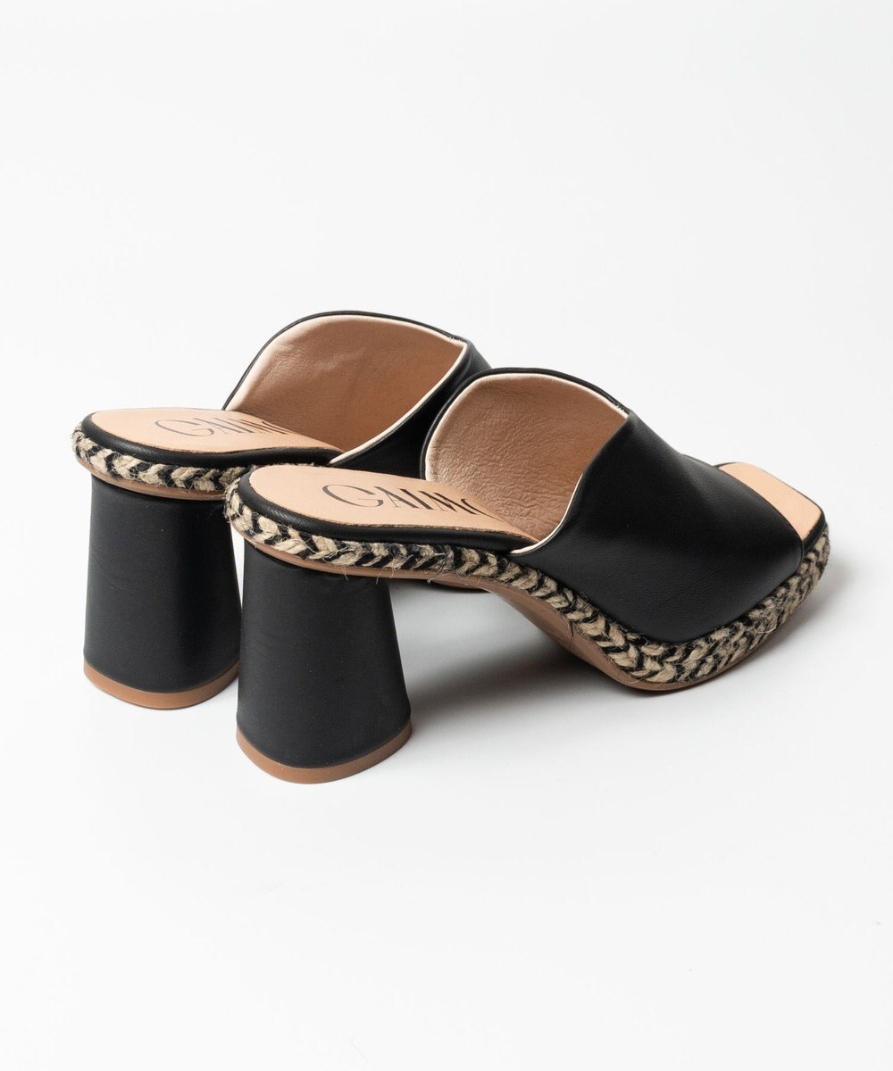 gaimo 【GAIMO/ガイモ】Vカットスクエアヒールサンダル 