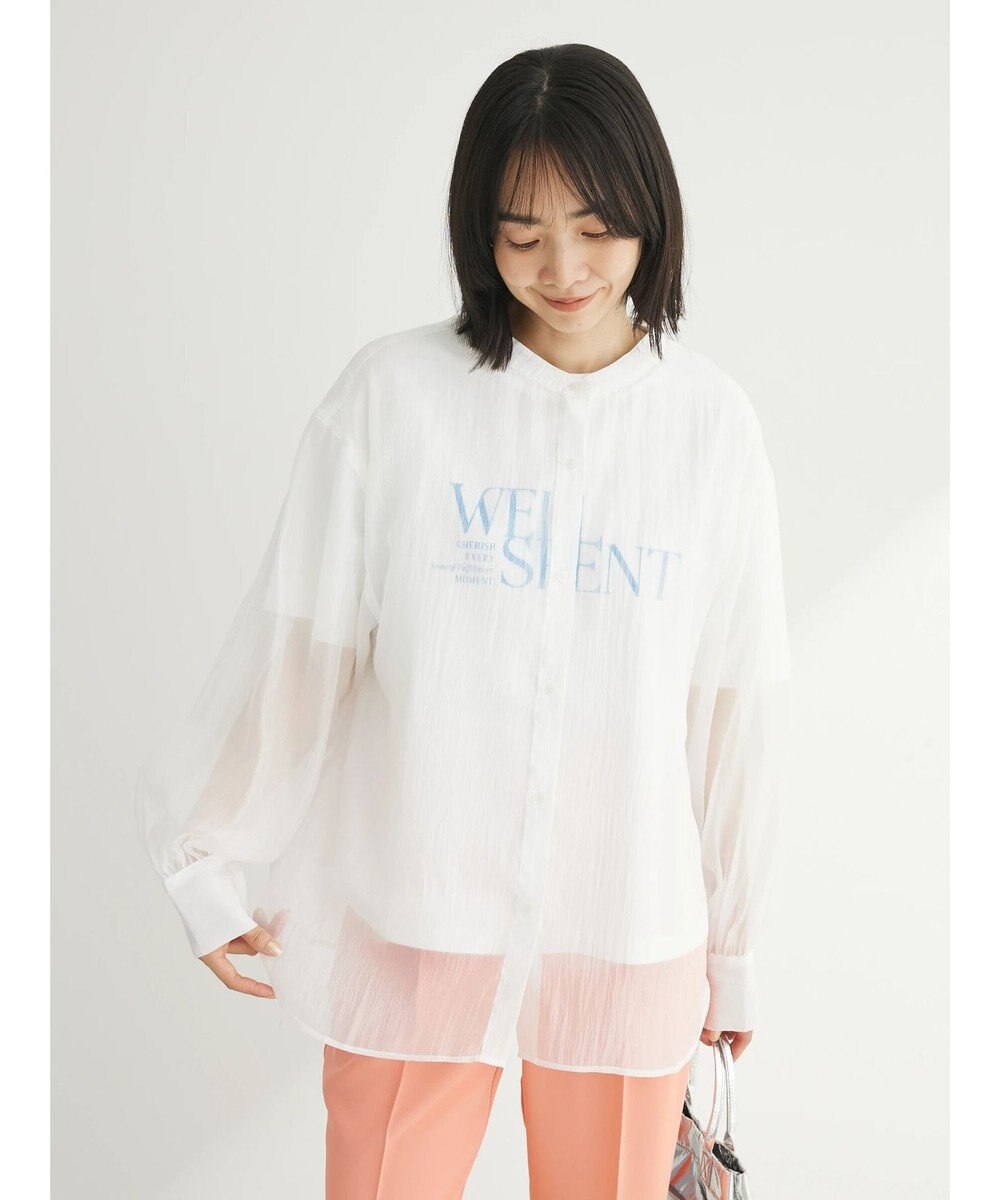 Green Parks ・ＥＬＥＮＣＡＲＥ　ＤＵＥ　シアーバックリボンチュニック 