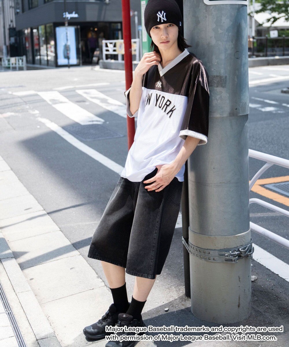 WEGO 【ユニセックス着用ITEM】別注MLBメッシュゲームグラフィックT（SS） 