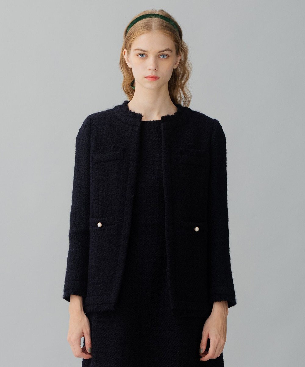 TOCCA PUZZLE ノーカラージャケット 