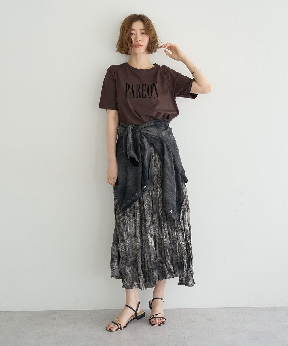 YECCA VECCA フロッキーロゴTee 