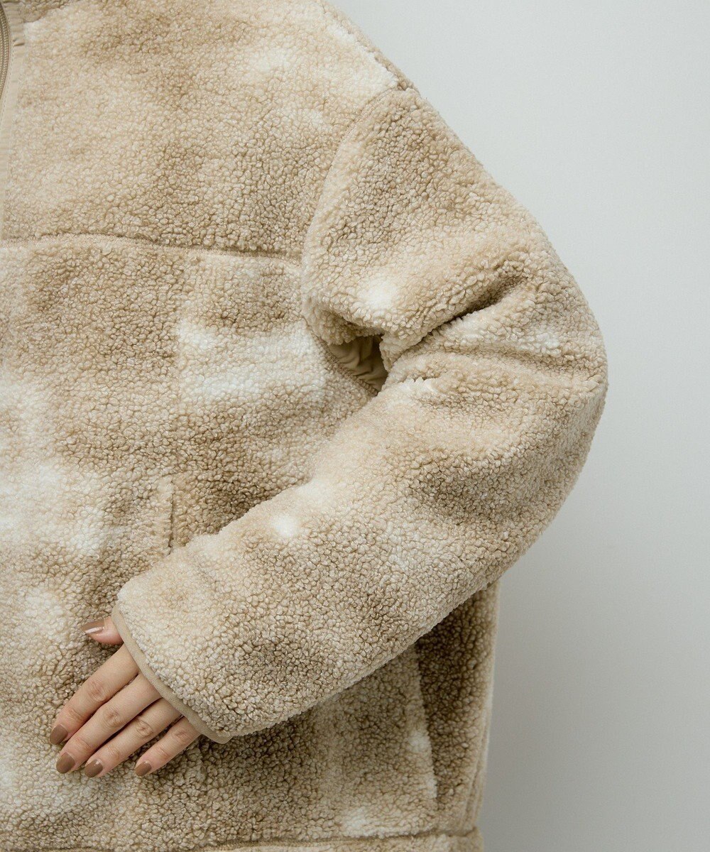 Green Parks スタンドボアジャケット 