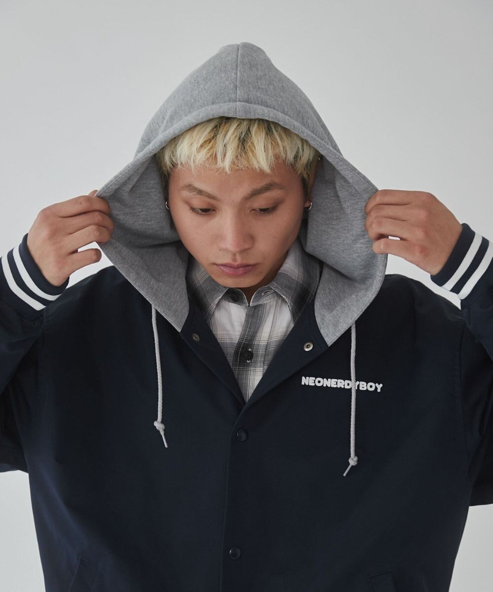 WEGO 【ユニセックス着用ITEM】グラフィックフードスタジャン 