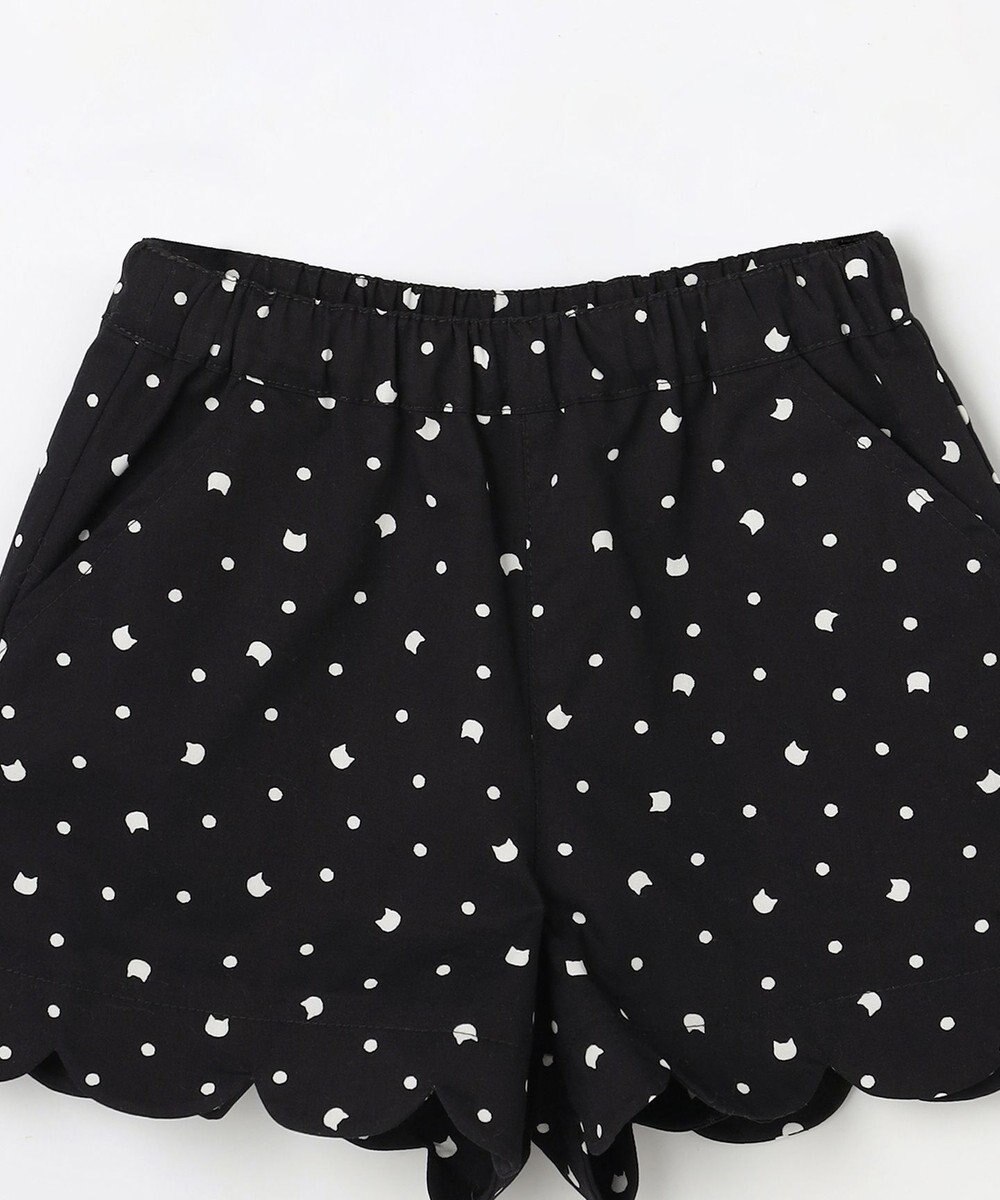 ANY KIDS 【洗濯機可能】スカラップショートパンツ 