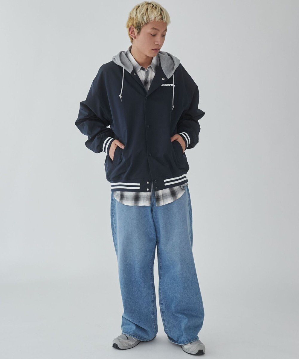 WEGO 【ユニセックス着用ITEM】グラフィックフードスタジャン 