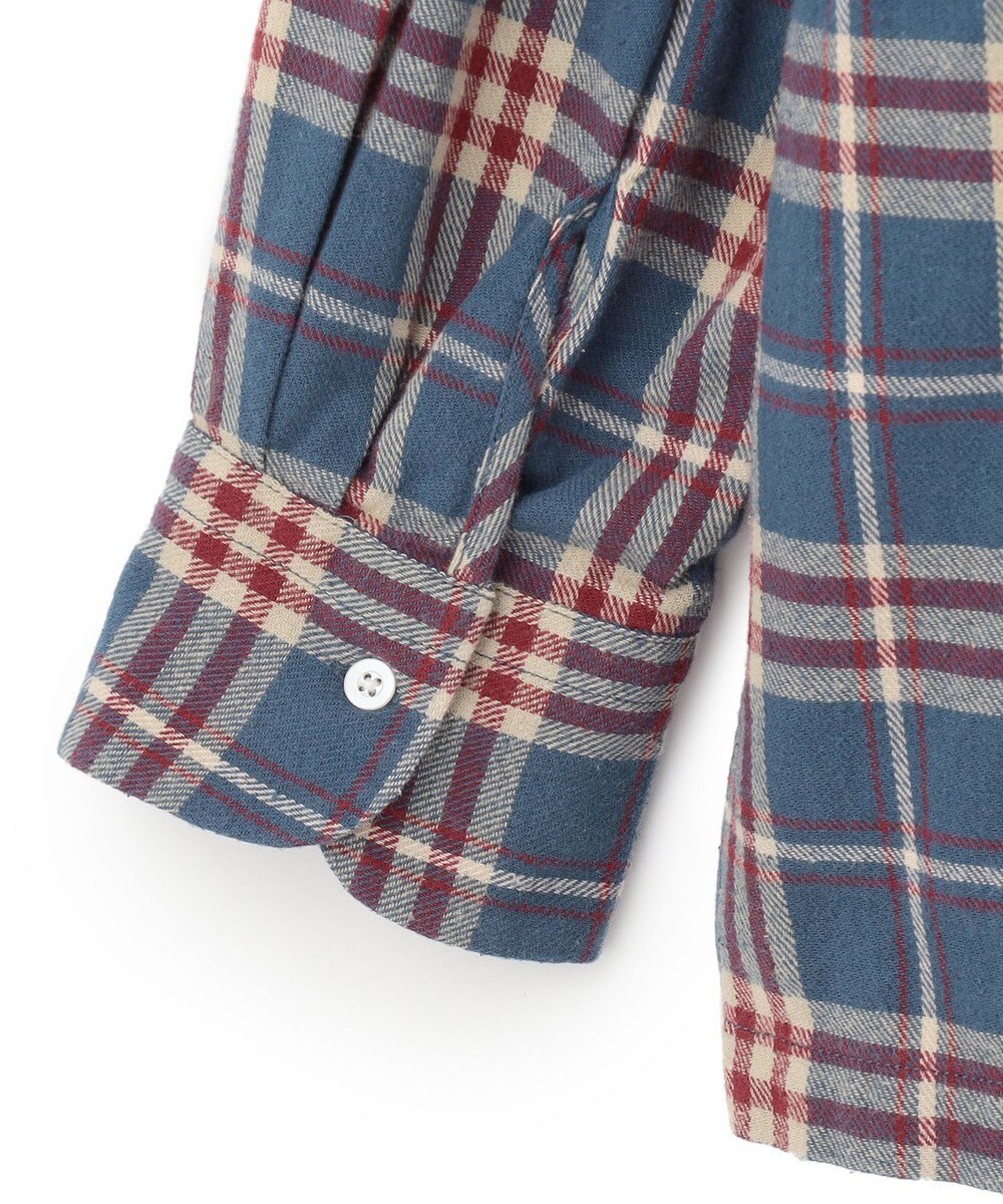 J.PRESS YORK STREET 【UNISEX】フランネル オープンカラーシャツ 