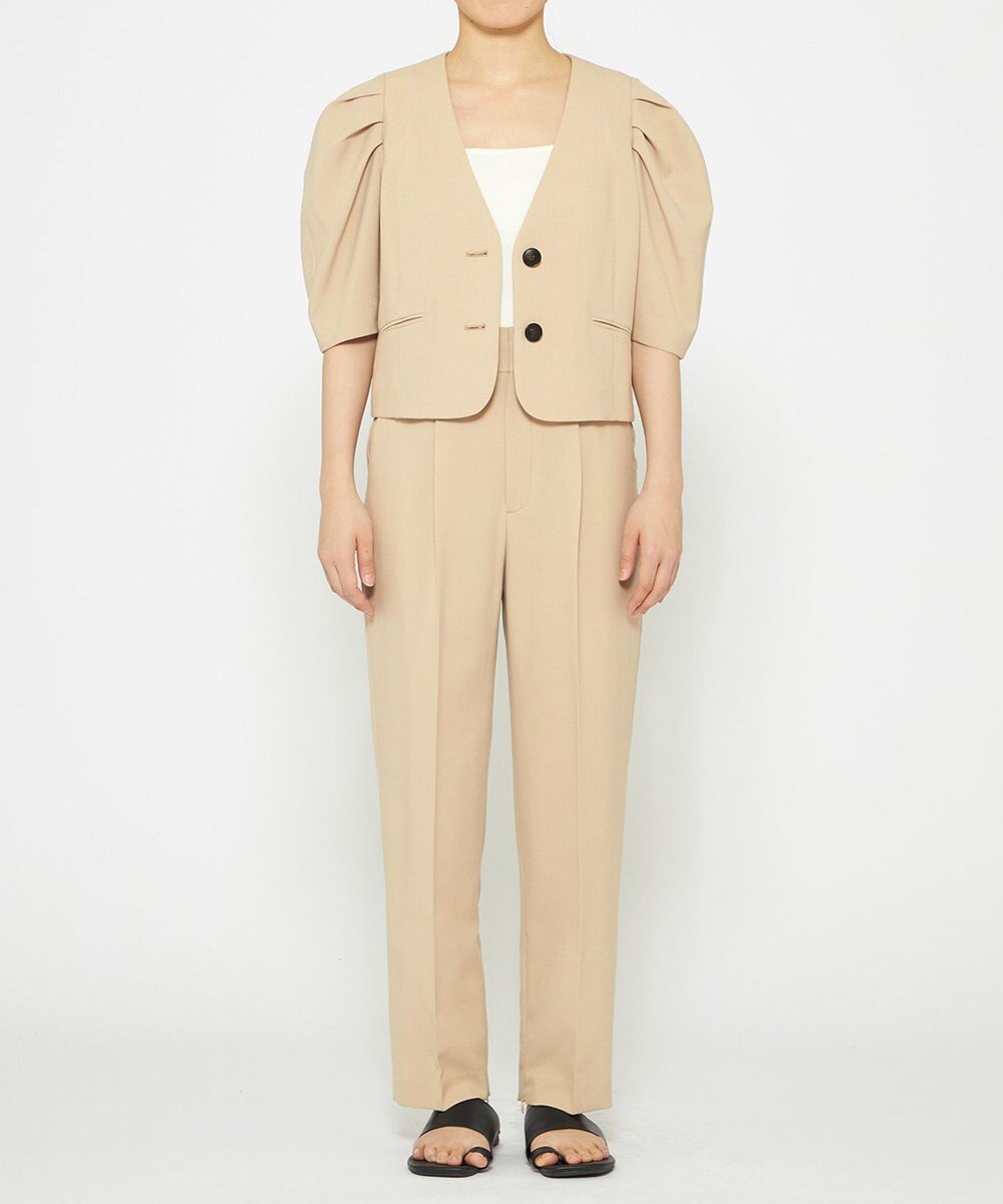 uncrave 【UVカット・接触冷感・洗濯機洗い可】ウォッシャブルドライサップ テーパードパンツ 