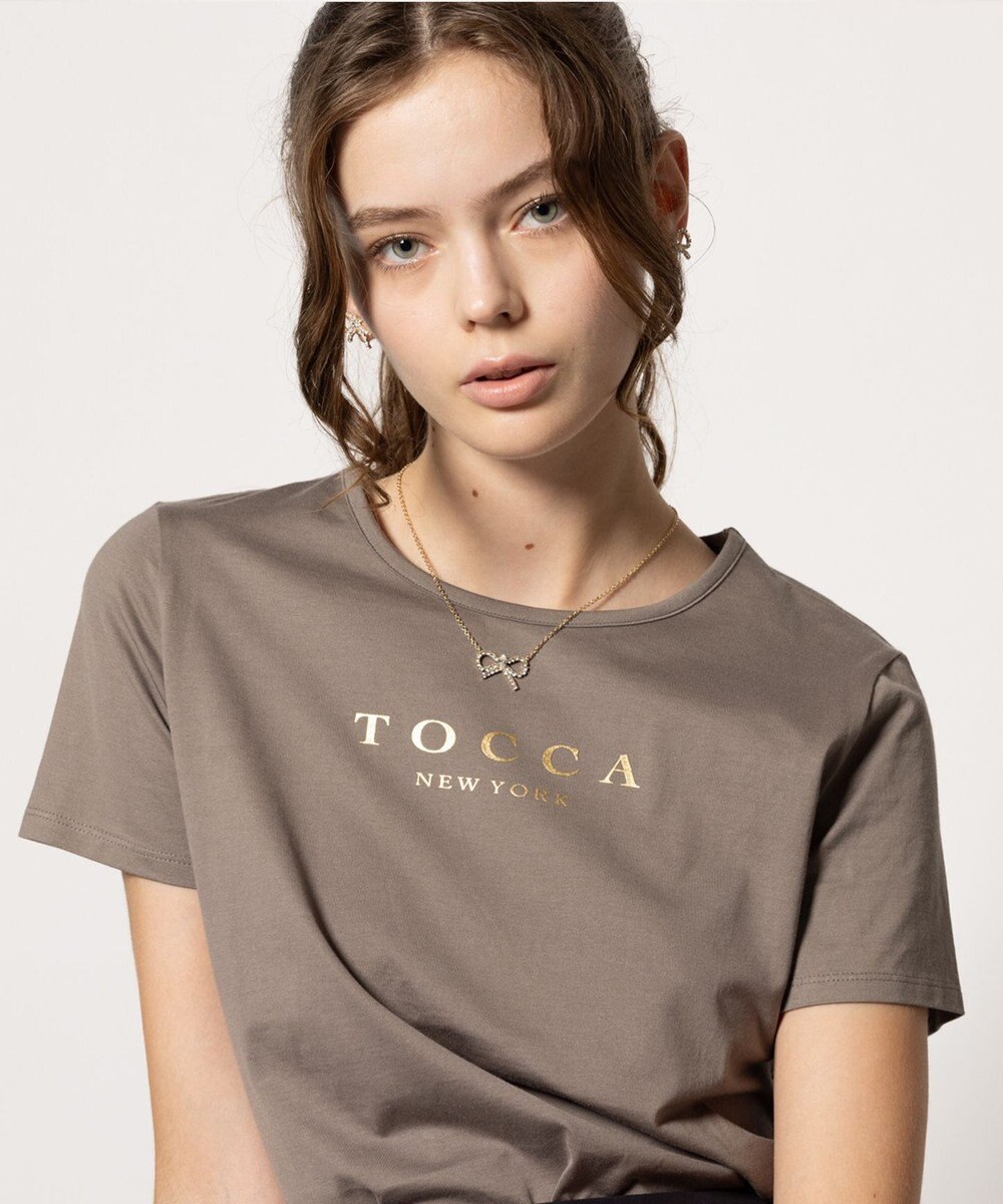 TOCCA 【洗える】TOCCA NEW YORK LOGO TEE Tシャツ 