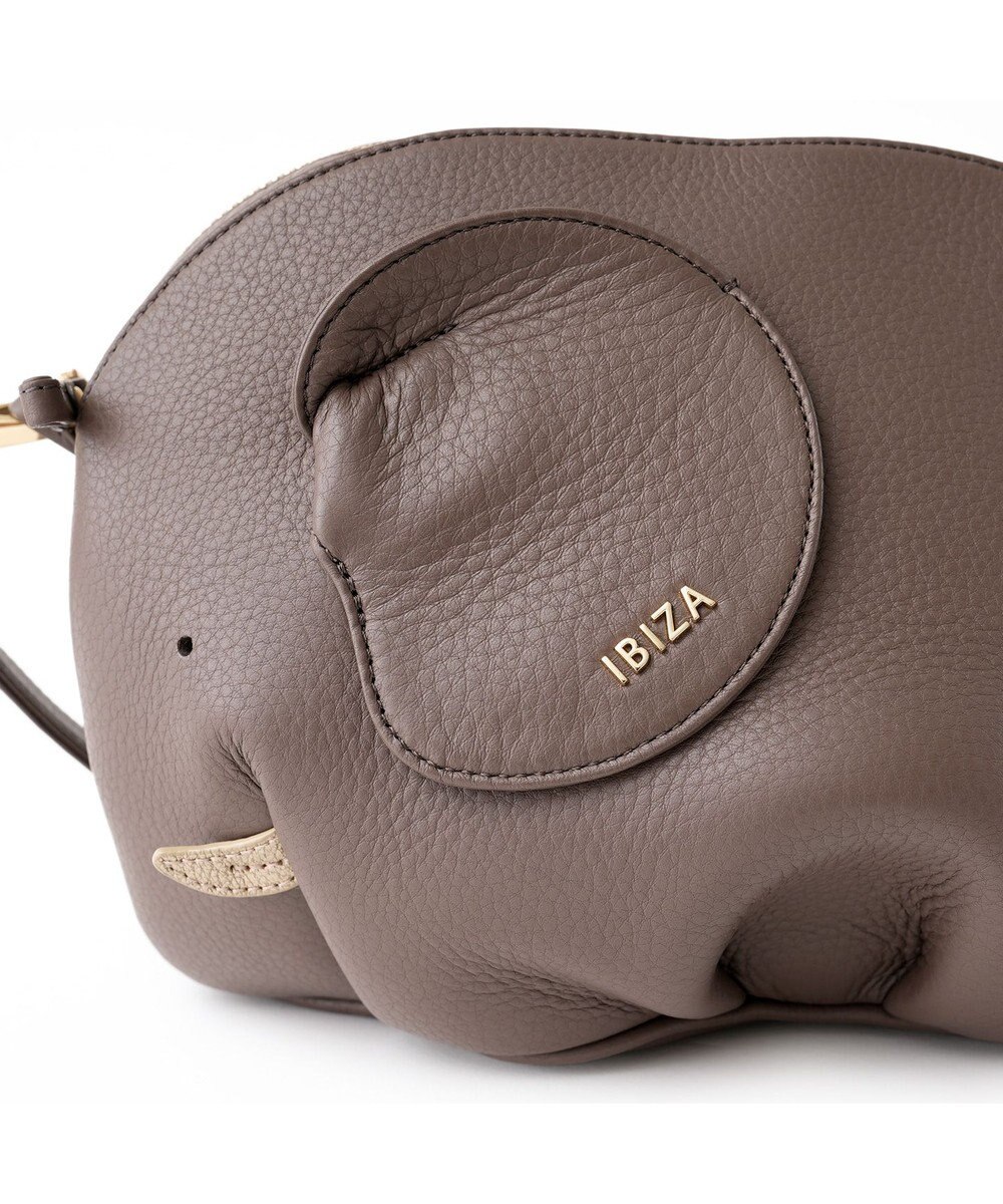 IBIZA アニマーダ　牛革　ショルダーバッグ（ゾウ） 