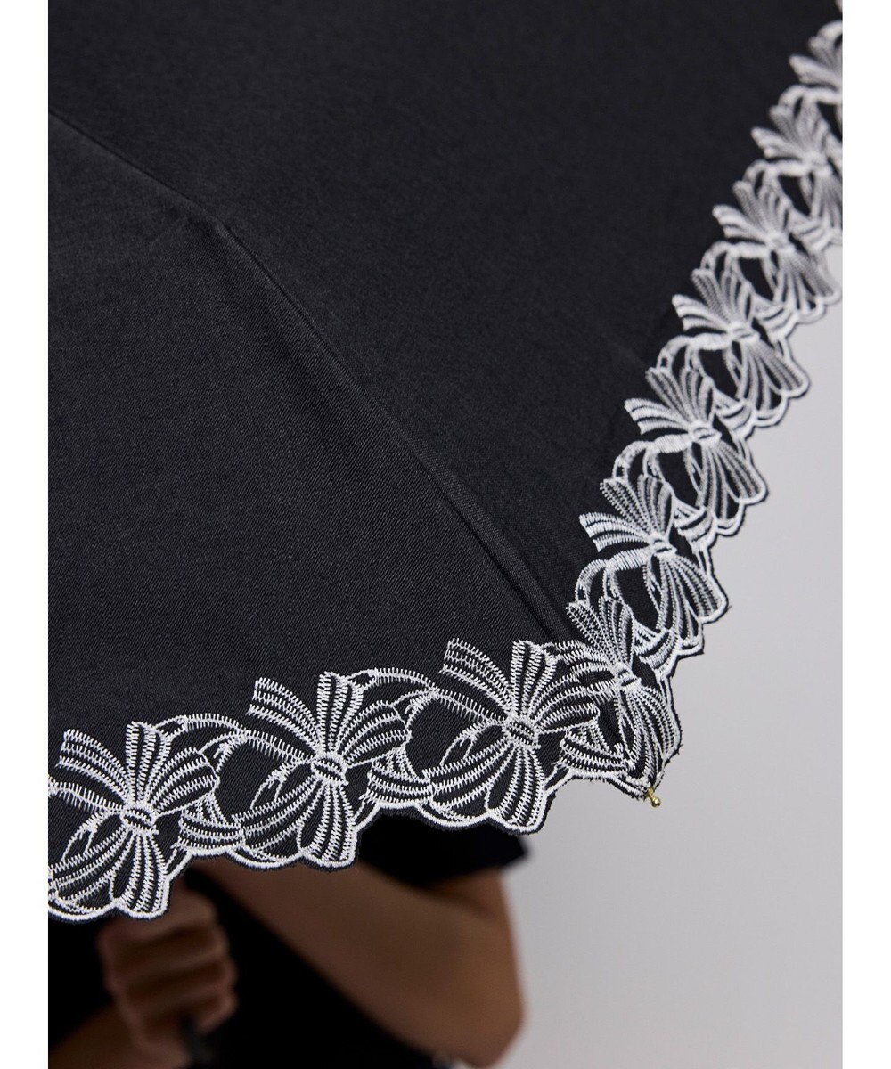 TOCCA 【晴雨兼用】DANCING RIBBON UMBRELLA 折り畳み傘 収納バッグ付き 