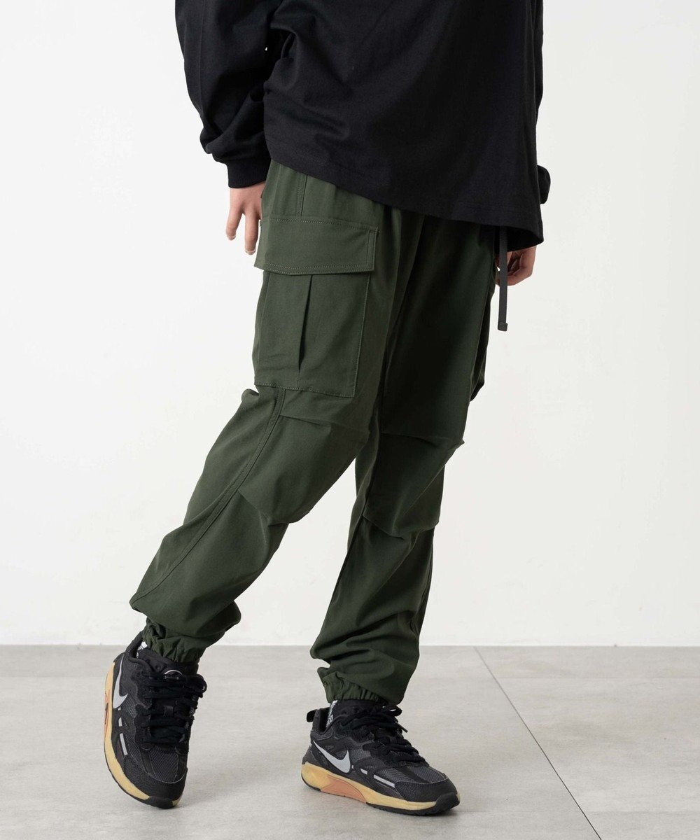 WEGO 【KIDS/ユニセックス着用ITEM】ストレッチトカーゴジョガーパンツ（JUNIOR） 