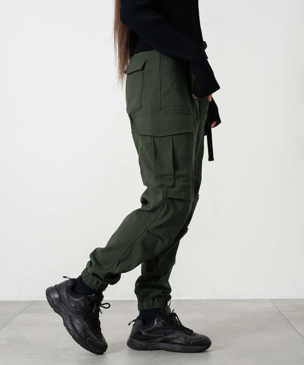 WEGO 【KIDS/ユニセックス着用ITEM】ストレッチトカーゴジョガーパンツ（JUNIOR） 