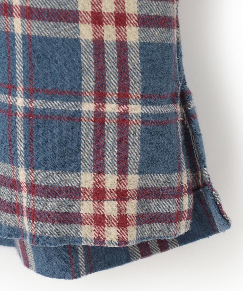 J.PRESS YORK STREET 【UNISEX】フランネル オープンカラーシャツ 