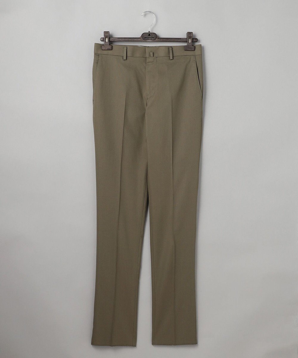 GOTAIRIKU 仕事で着られる綿パン【吸水速乾/ストレッチ/折り目加工】クールマックスコットンパンツ_ノータック（26年モデル） 