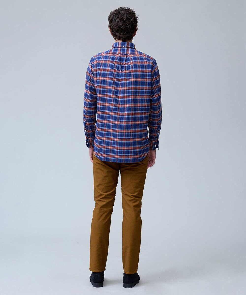 J.PRESS MEN テンセルミックスコットンネルシャツ / B.D. 