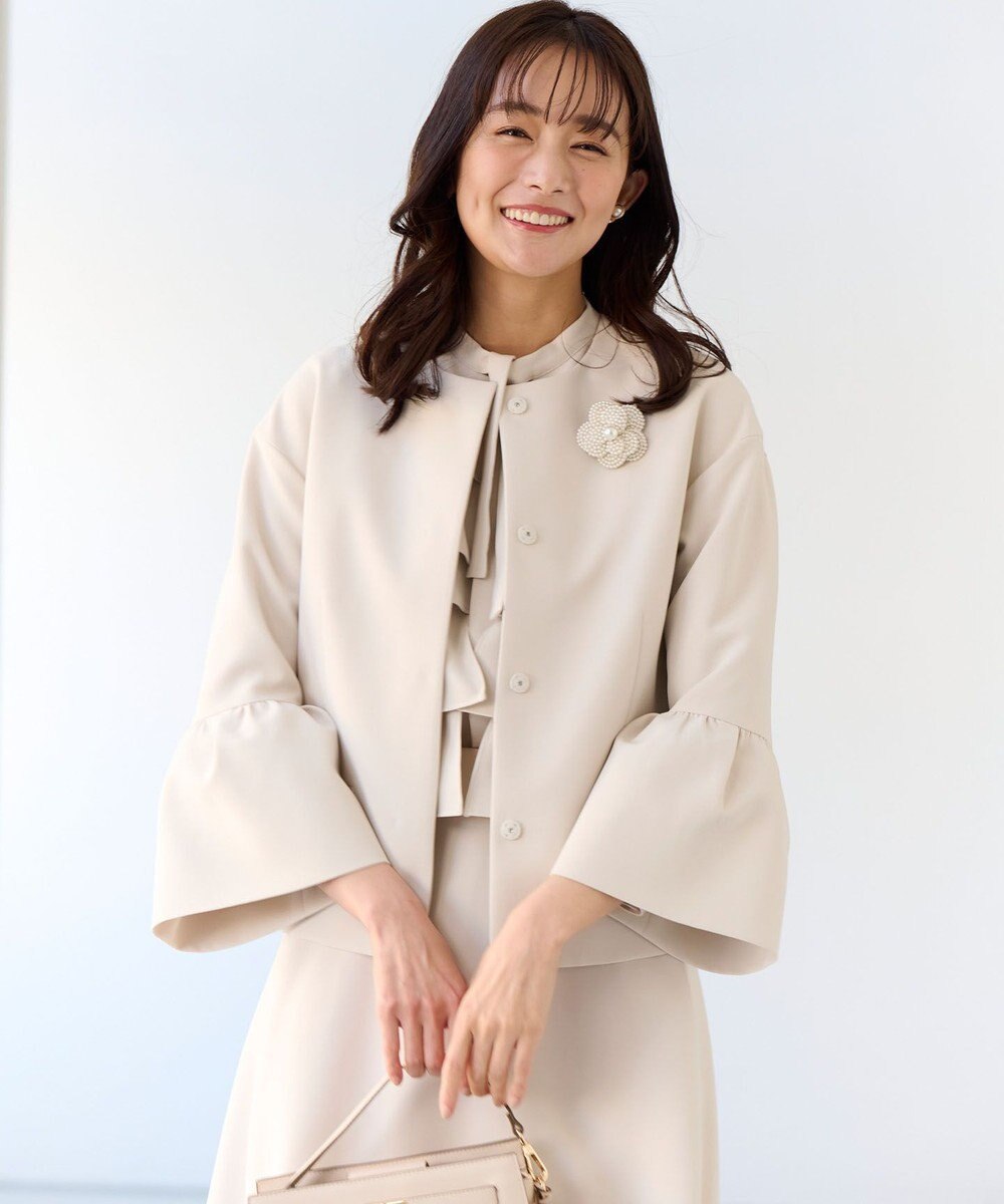 組曲 パールフラワーコサージュ 