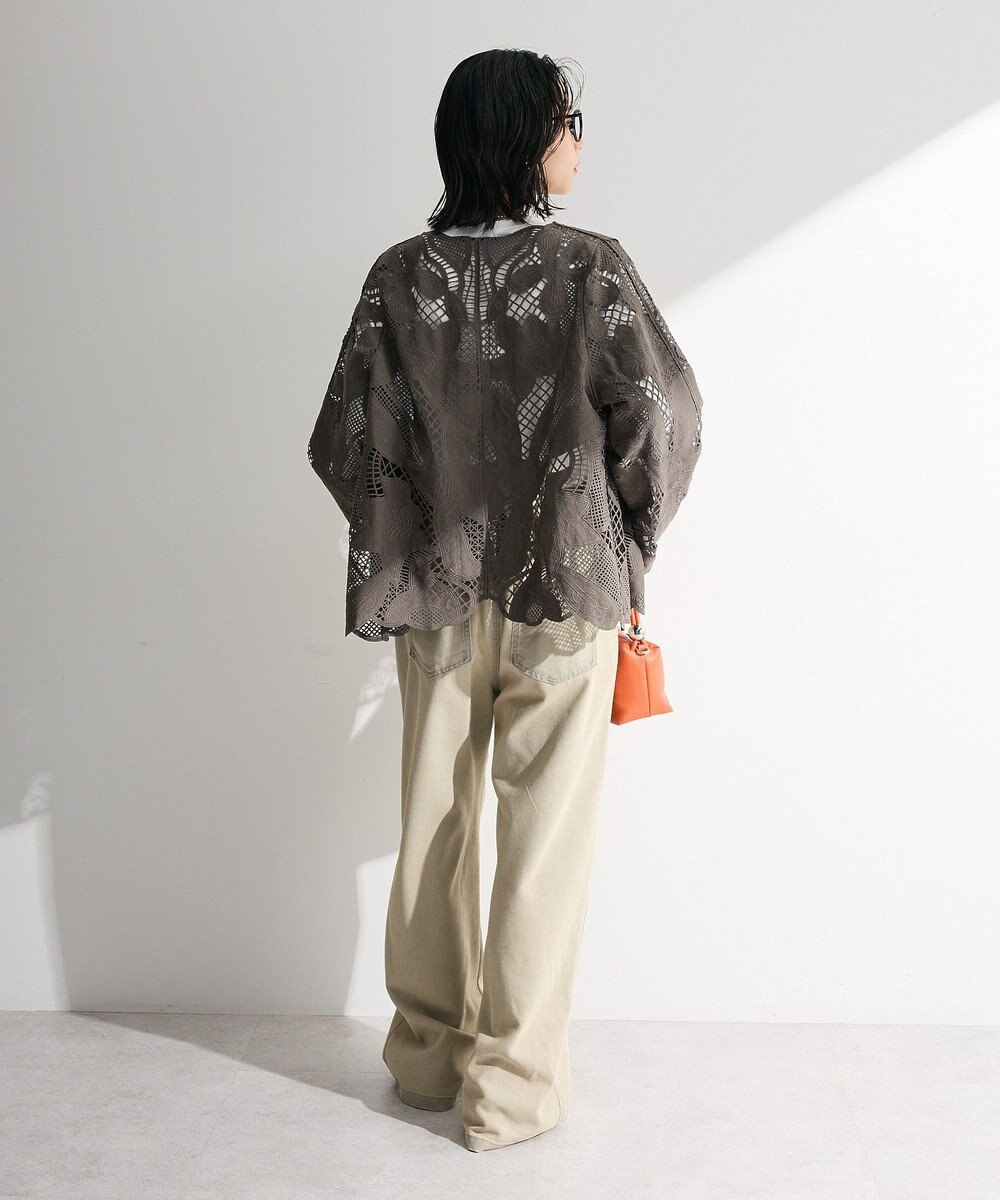 Green Parks レースカーディガン 