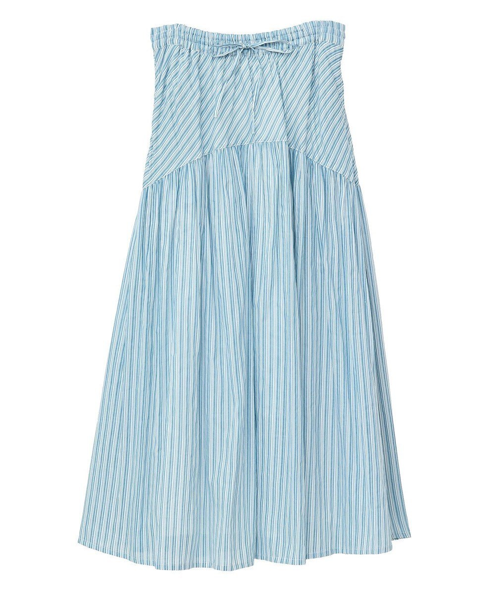 Green Parks Ｉ　ラウンド切替柄ギャザーボイルスカート 