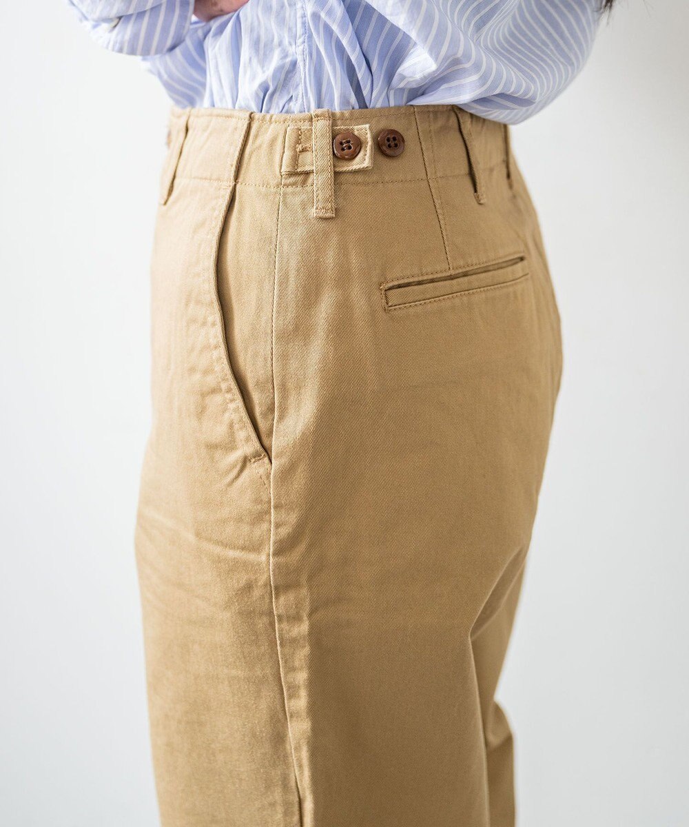 caqu M45 old chino ややゆったりテーパードチノ 