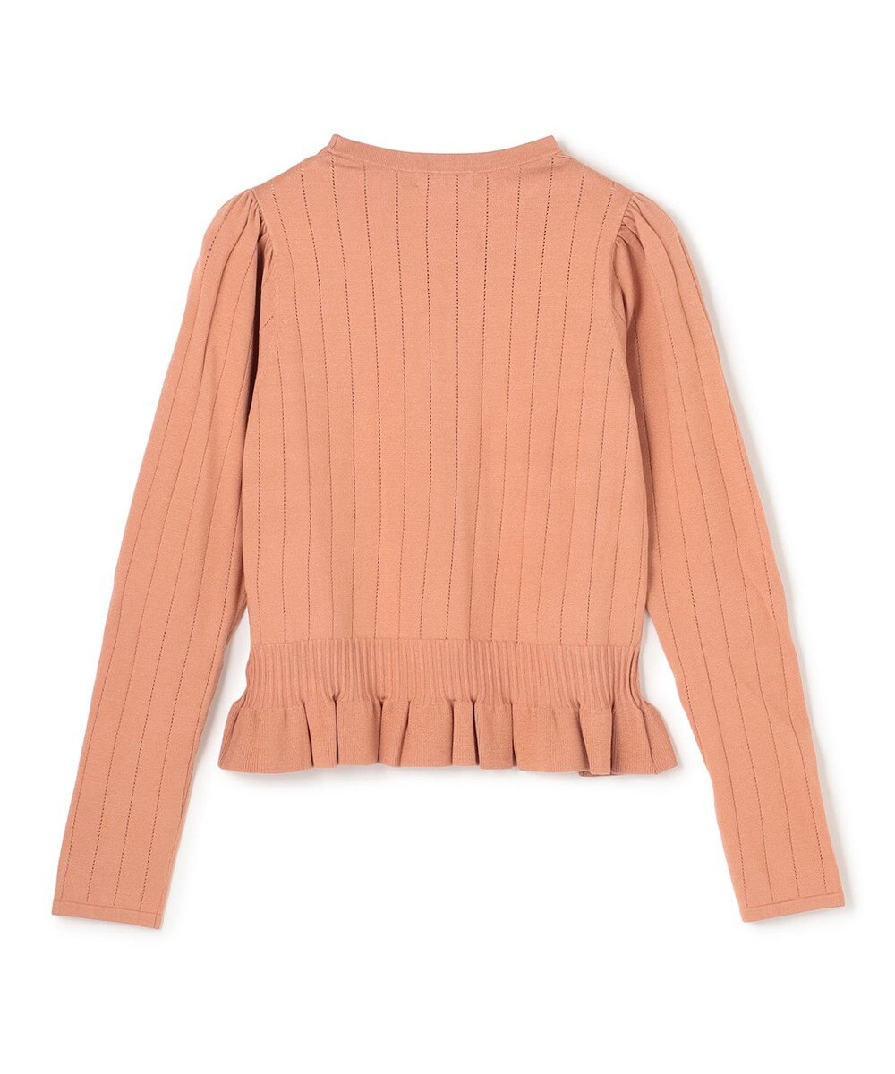 TOCCA IN ROMANCE ペプラム ニットプルオーバー 