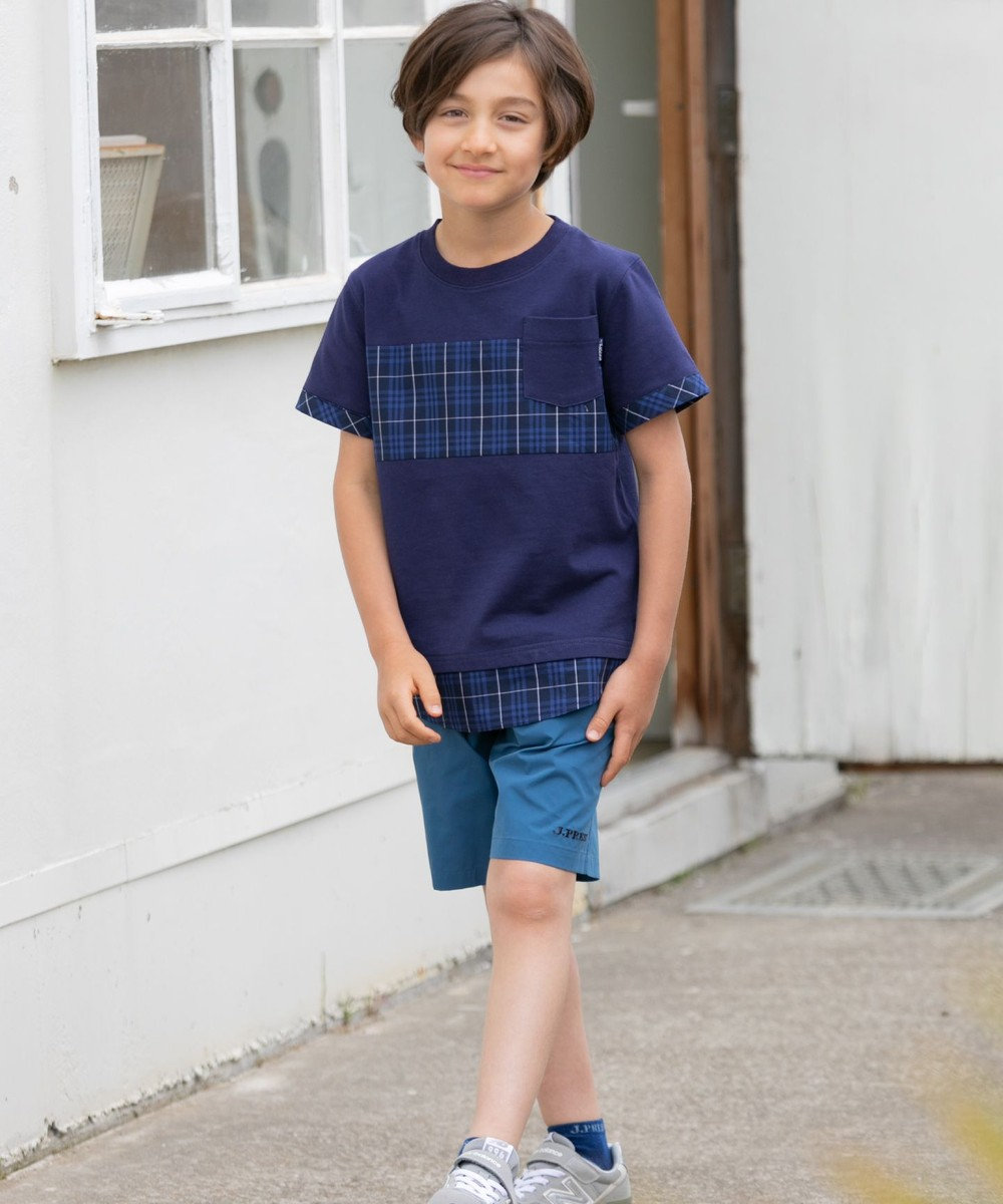 J.PRESS KIDS 【140-170㎝】デイリー ショートパンツ 